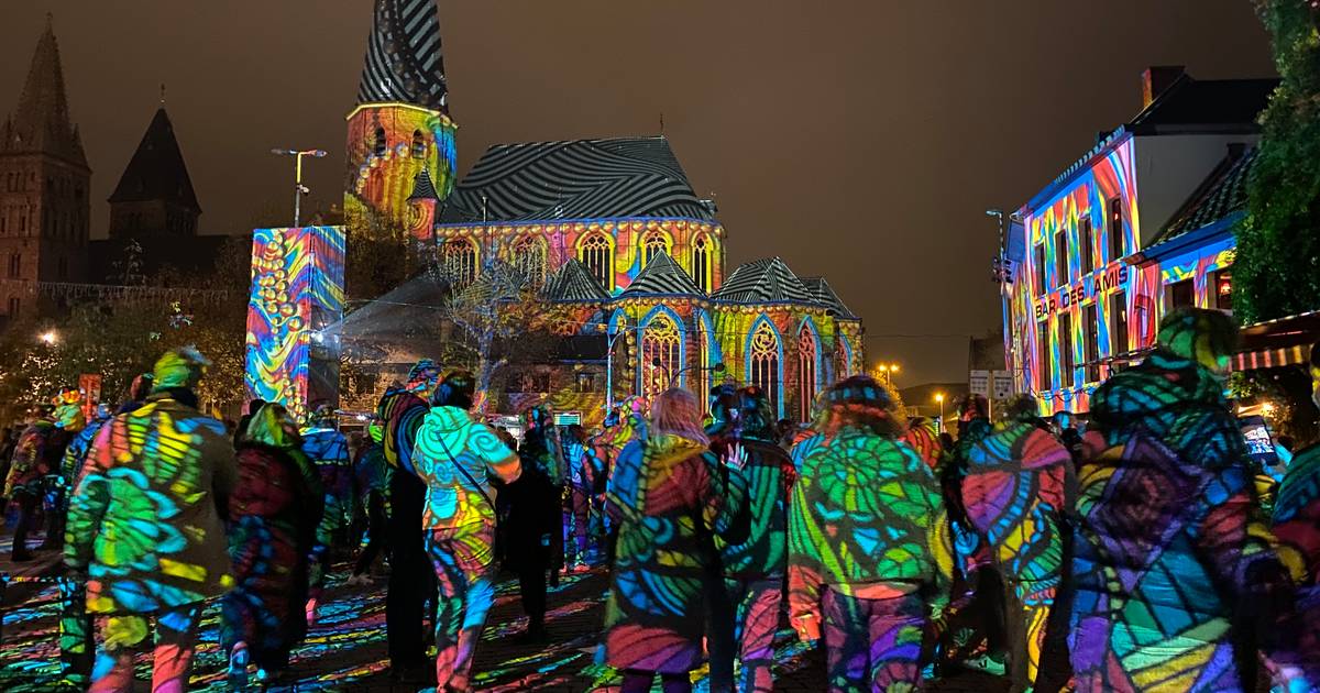 Ghent Light Festival features drones and artificial intelligence |  She sang