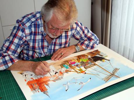 Striptekenaars signeren in Achel