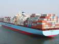 Containerschip vaart op frituurvet van Nederland naar China