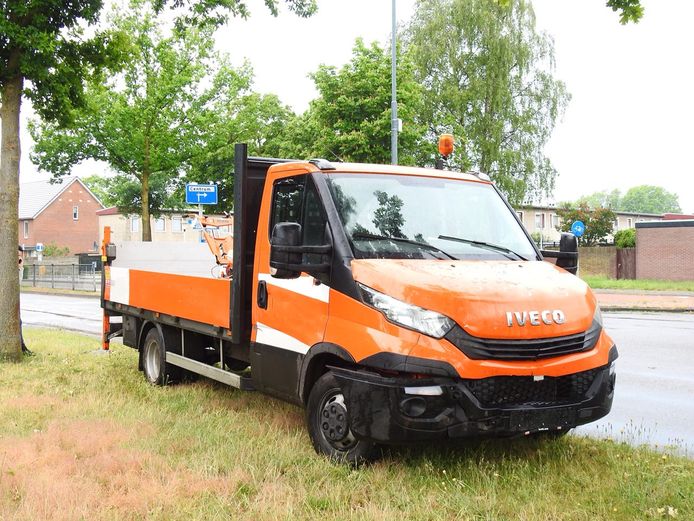 Botsing op de Rembrandtlaan in Helmond