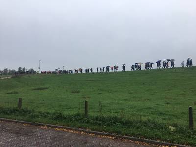 Evacuatie Kekerdom na 75 jaar opnieuw geëvacueerd, maar nu om te herdenken