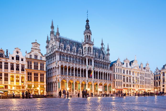 Grote markt Brussel.