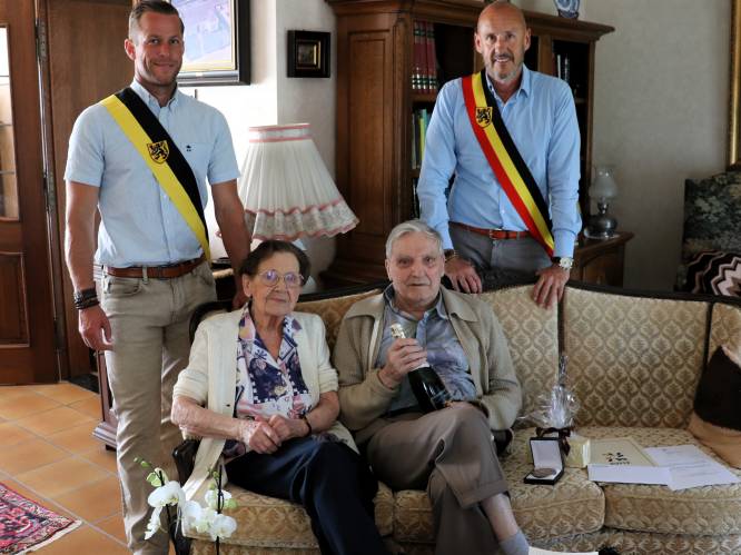 Gemeente feliciteert Leopold en Philomena met 65ste huwelijksverjaardag