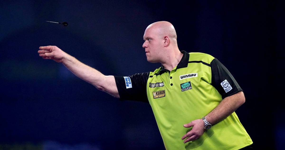 prinses Sandy poort Michael van Gerwen relieved after important victory: "I had to work hard  for this" | Darts - Netherlands News Live
