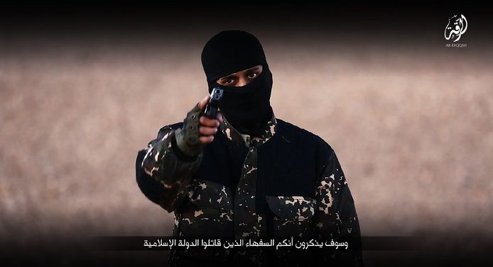 Een IS-strijder.