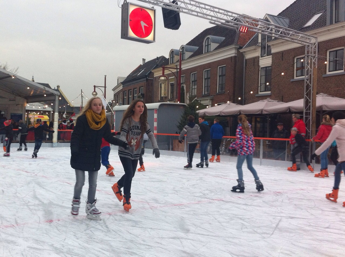 Nijkerk On Ice in betere tijden. In 2014 ging het evenement wel door.