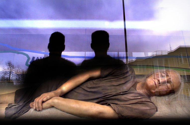 Reconstructie van de prehistorische Trijntje uit 2001. Nieuw onderzoek wijst uit dat haar huid donker was.
 Beeld ANP