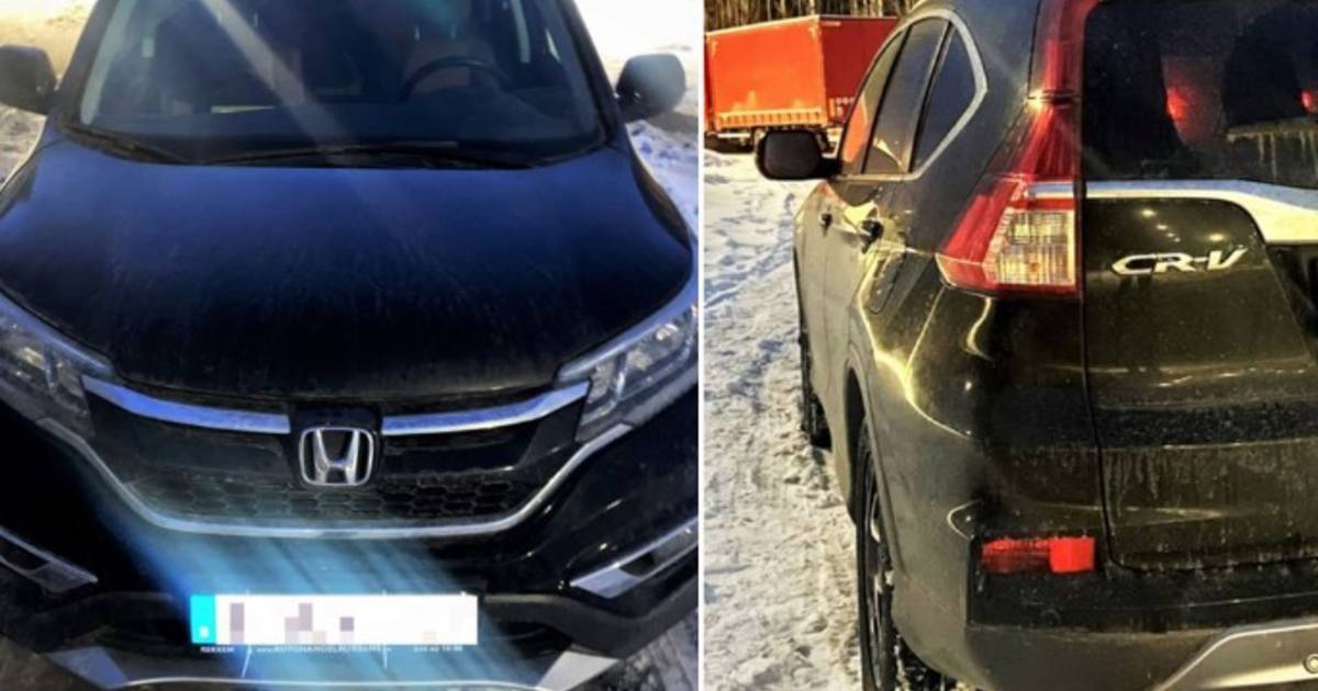 Honda stolen from our country found on the border with Belarus |  News