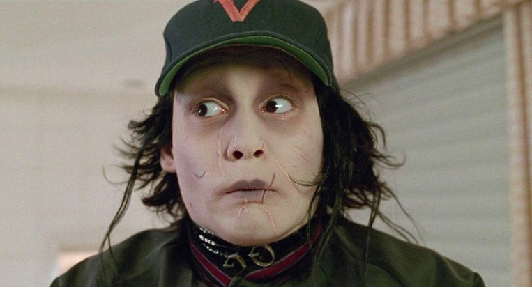 Johnny Depp In ‘Edward Scissorhands’.  Beeld Fox