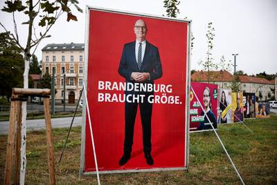 German state elections: Win in Brandenburg would be a boost for SPD