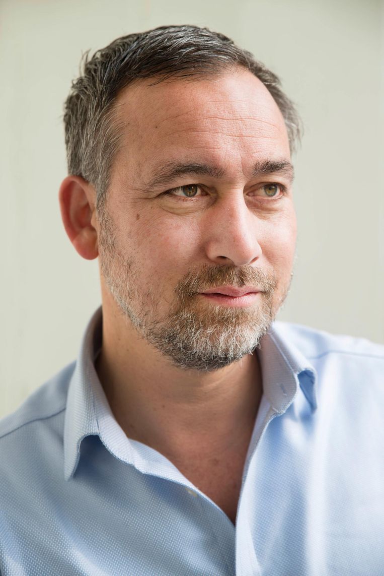 Michiel Vos, bedenker van de pallets van kokosbolster Beeld Charlotte Odijk