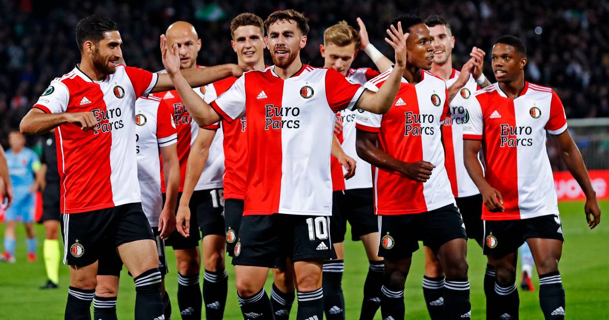 Highlights and goals: Slavia Praha 1-3 Feyenoord in Conference League  2021-22