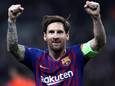 Lionel Messi, hier nog in het shirt van FC Barcelona.