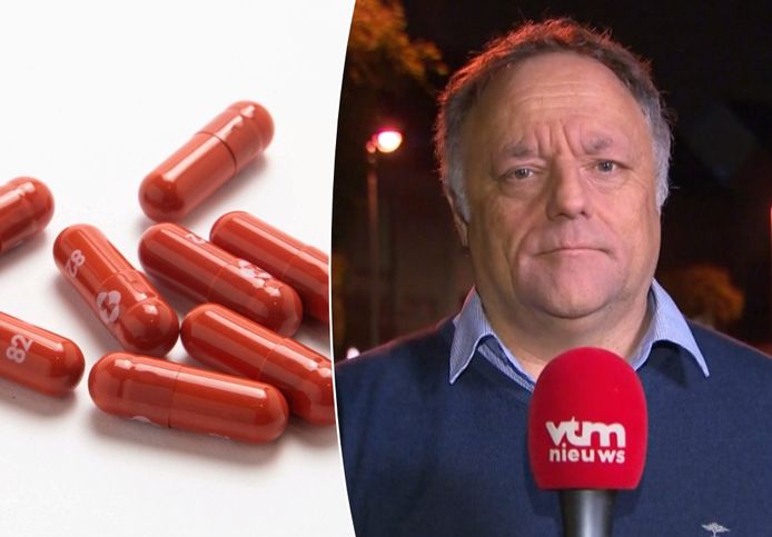 Viroloog Marc Van Ranst over de goedkeuring van de coronapil: “Een bijzonder positieve ontwikkeling, maar het vervangt vaccins niet”.