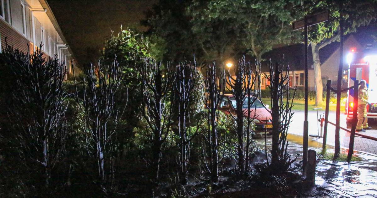Vier brandjes in Helmond, politie gaat uit van brandstichting.