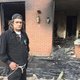 Man ontsnapt uit brandende woning