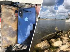 Hoe lang lag die iPhone in de IJssel? ‘De laatste foto is van juli 2021'