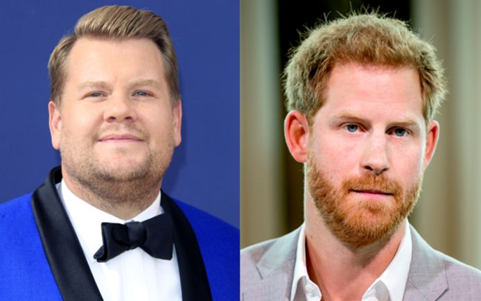 James Corden en prins Harry zijn binnenkort samen te zien in 'The Late Late Show'