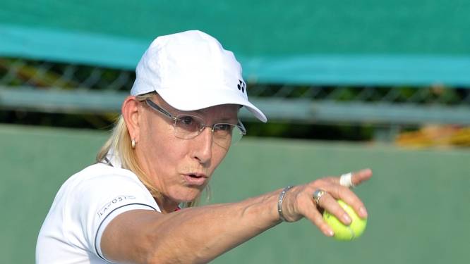 Oud-tennisster Martina Navratilova weer kankervrij verklaard