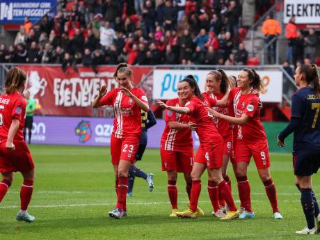 FC Twente Vrouwen kan zaterdag alles winnen, maar ook alles verspelen