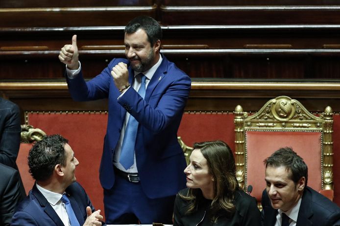 De wet is een overwinning voor de Italiaanse vicepremier en minister van Binnenlandse Zaken Matteo Salvini.
