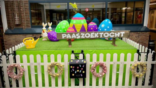 Paaszoektocht in centrum van Lanaken