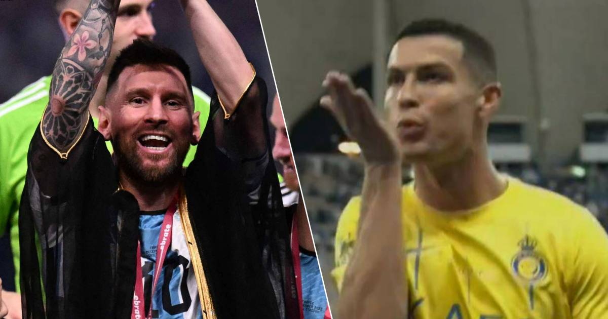 “Messi, Messi…”: Inside Cristiano Ronaldo’s house, the Argentine star’s calls ring out in the 10th minute |  Foreign football
