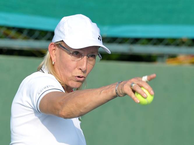 Tennislegende Martina Navratilova is weer kankervrij: “Wie heeft er nu ook twee kankers tegelijkertijd?”