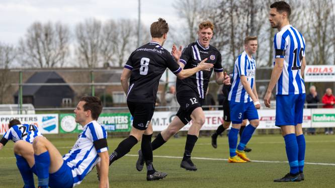 Gestaakte én onvriendelijke duels, donkere wolken boven Sliedrecht en SVW; dit is het overzicht van het amateurvoetbal