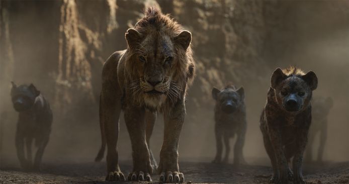 Scène uit de Lion King.
