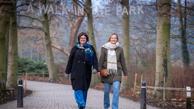 Coaches lanceren wandelingen in Vrijbroekpark: “Niets beter tegen burn-out dan de natuur”