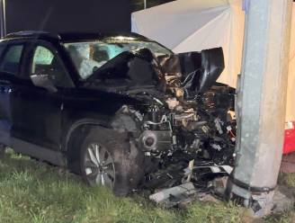Bestuurder (38) overlijdt na klap tegen verlichtingspaal langs E40 in Jabbeke: “Mogelijk in slaap gevallen achter z’n stuur”