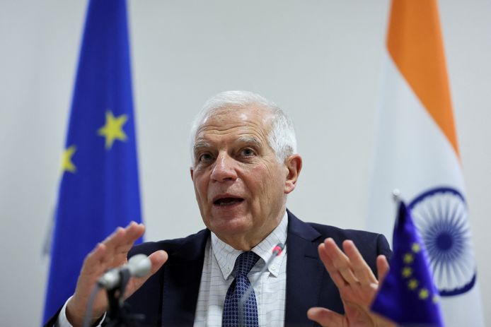 Josep Borrell, hoge vertegenwoordiger van de Europese Unie voor buitenlandse zaken en veiligheidsbeleid