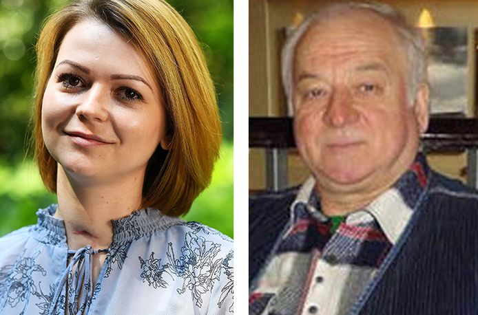 Joelia Skripal en haar vader Sergej werden vergifigd met zenuwgas