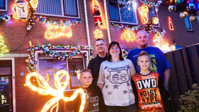 Kersthuis van Rotterdamse familie is ware trekpleister
