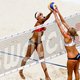 Keizer/Van Iersel in kwartfinale Scheveningen