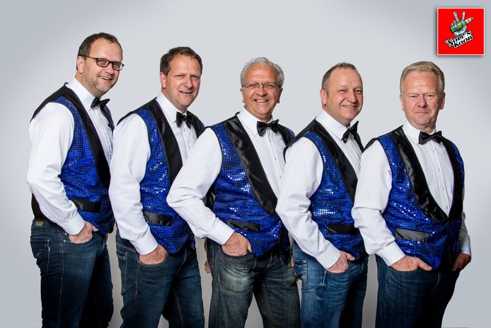 De vijf zingende broers Morsinkhof van 't Noll'nkoor uit Haaksbergen zijn woensdag 22 maart te gast op de dialectavond van De Dree Marken in De Lutte.