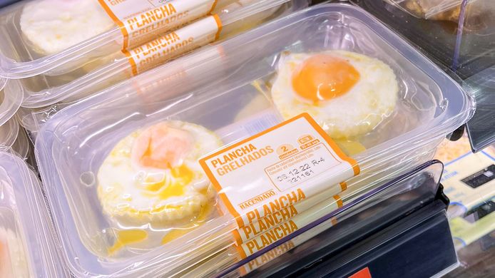 Spanjaarden raken er niet over uitgepraat: verpakte eieren te koop in de supermarkt | | hln.be
