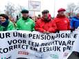Vakbonden houden manifestatie tegen pensioenplannen op 2 oktober 