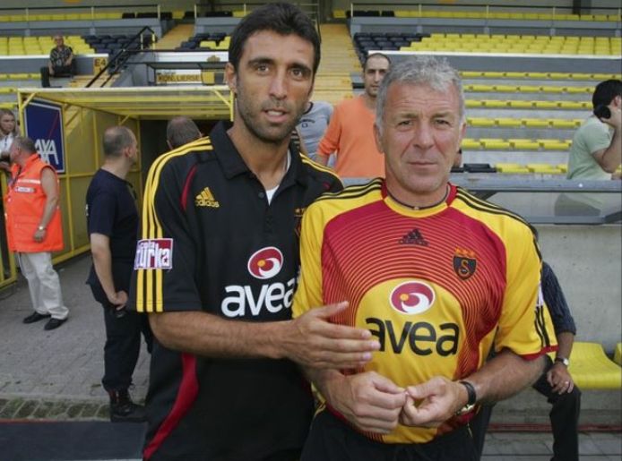 Als trainer van Galatasaray werkte Eric Gerets samen met Sükür.