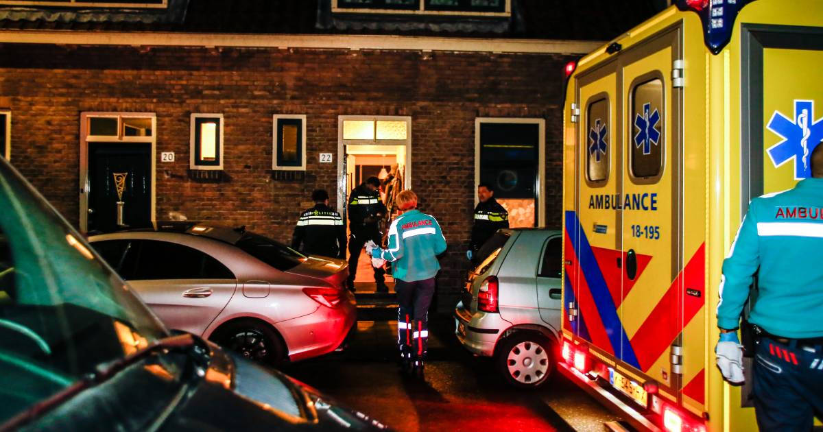 Man gewond bij steekpartij Dordrecht.