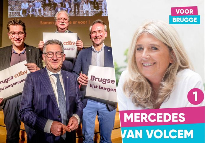 CD&V trekt naar de gemeenteraadsverkiezingen onder de noemer Brugse cd&v.  Mercedes Van Volcem kondigde aan dat ze niet langer met Open Vld Plus, maar wel met VOOR BRUGGE naar de kiezer trekt.