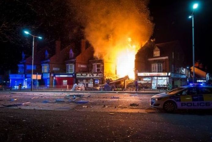 Explosie Leicester
