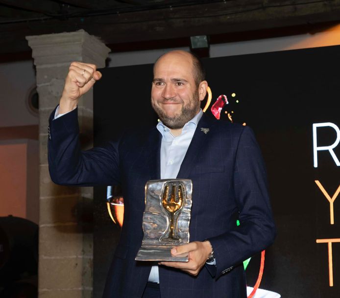 Paul-Henri Cuvelier: sommelier of the year in Oost-Vlaanderen en misschien nog meer.