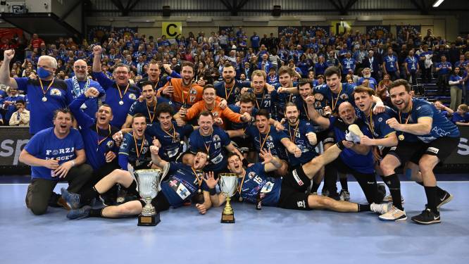 Lennert Doms en Sezoens Achilles Bocholt winnen beker van België tegen buur Sporting Pelt: “De tweede trofee van het seizoen is binnen”