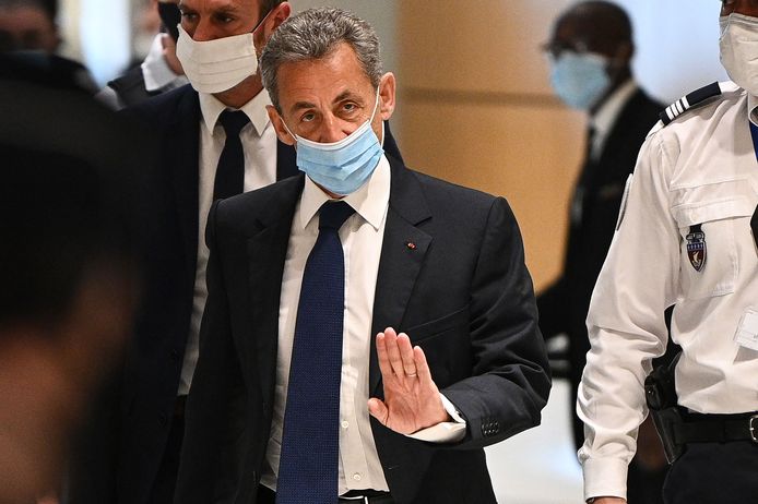 De voormalige Franse president Nicolas Sarkozy.