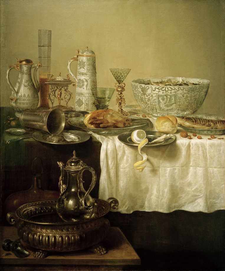Willem Claesz. Heda Ontbijtje Beeld AKG