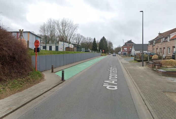 D'Arconatistraat in Dilbeek.