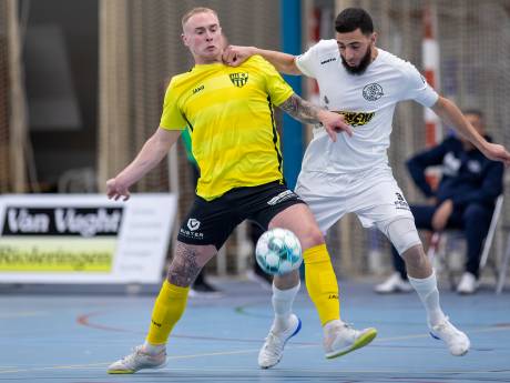 Zaalvoetballers BE’79 zijn mijlenver verwijderd van halve finale play-offs, zondag return in Amsterdam