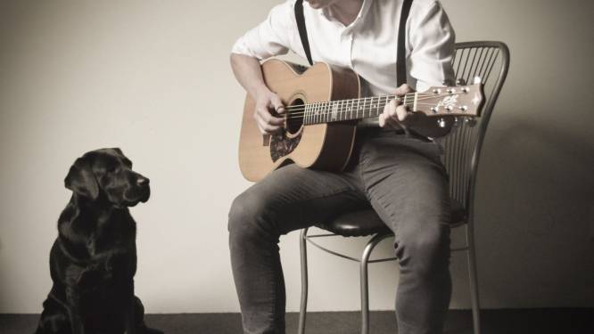 Rocken met Koen Sieben en hond Jos